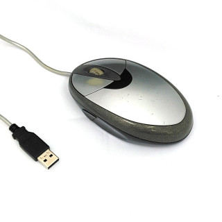 A4 TECH SWOP-45PU - Optical 3D Mouse 2 Pulsanti + Rotellina di Scorrimento - Cavo USB