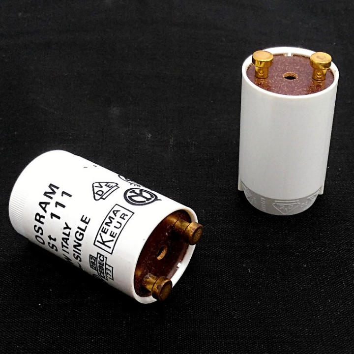 OSRAM St11 - Starter per Lampade a Tubo Fluorescente 4...80W 220-240V Single