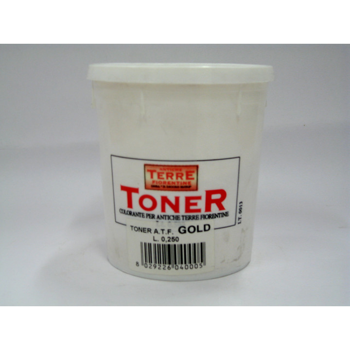 Antiche Terre Fiorentine TONER Colorant ATF Col. 19 - GOLD – 250ml