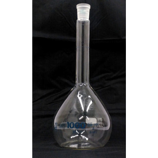 BLAUBRAND - Boccetta Volumetrica 1000ml DIN 12664 In20°C Classe A NS24/29