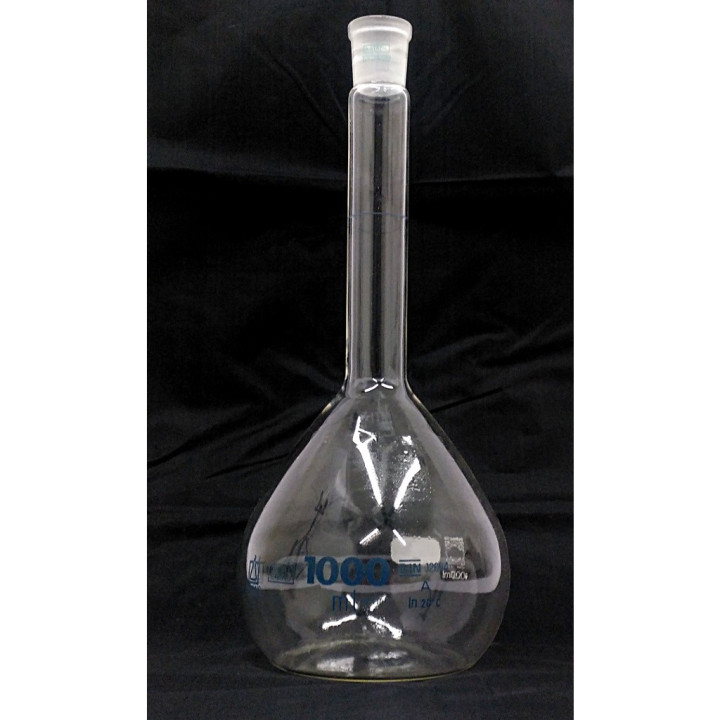 BLAUBRAND - Boccetta Volumetrica 1000ml DIN 12664 In20°C Classe A NS24/29