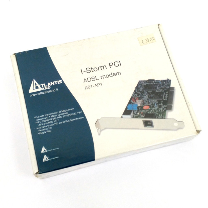 Atlantis Land A01-AP1 - I-Storm PCI ADSL Modem