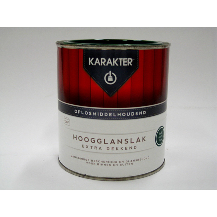 HOOGGLANSLAK Extra Dekkend GROEN D L29 Lt. 0.75