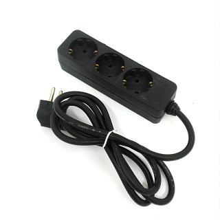 Ciabatta Multipresa 3 Posti 16A 250V Max5500W- Nero