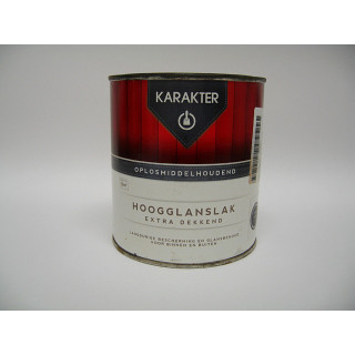 HOOGGLANSLAK Extra Dekkend WENGE BRUIN DL27 - 0.75L - 750ml