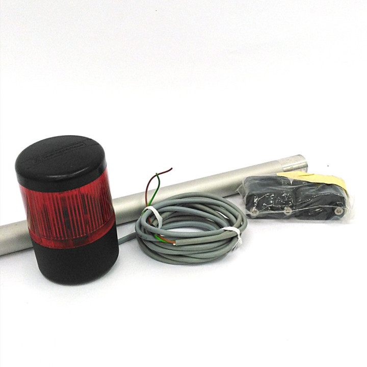 Telemecanique: Dispositivo Luminoso Lampeggiante di Emergenza con asta di Sotegno