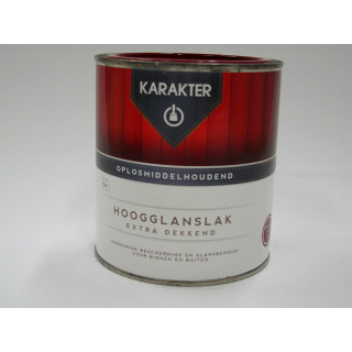 HOOGGLANSLAK Extra Dekkend BORDEAUX ROOD D L15 Lt. 0.75
