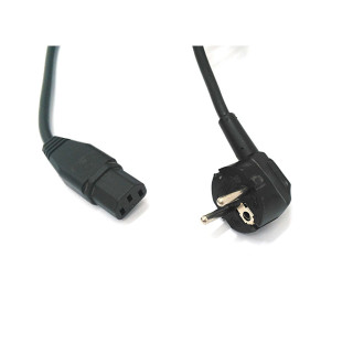 Cavo di Alimentazione 10/16A 250V - 2.50Mt - Nero