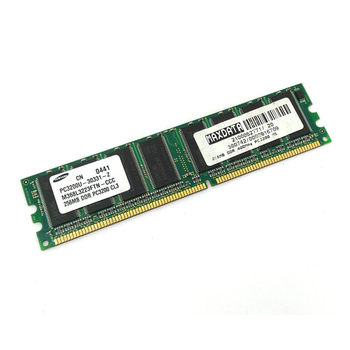 Samsung M368L3223FTN-CCC - Memoria Ram DDR 256MB PC3200 CL3