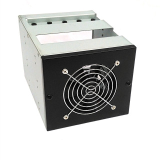 JAMICON JF0925H1MSAR - Ventola di Raffreddamento 12V 0.2A Montata su GabbiaPorta Ventola