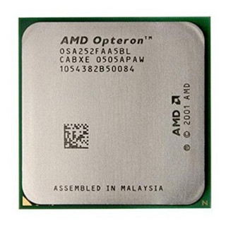 AMD Opteron 252 2.6GHz Processore / CPU, Socket 940, L2 1 MB OSA252FAA5BL