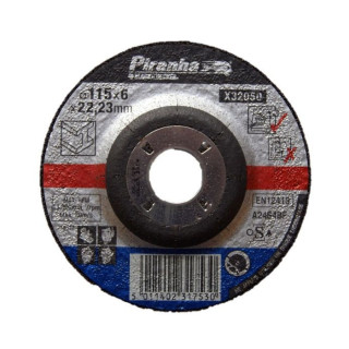 Piranha X32050 Disco Smerigliatrice per Sbavatura Metalli 115x6x22,23mm