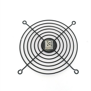 Griglia di Protezione per Ventola 115x115mm in Metallo -Nero