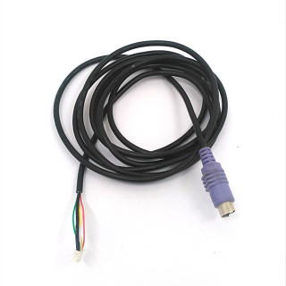 SUNF PU 2960 - Cavo PS/2 60°C 30V 28AWG - 2.15Mt - Nero