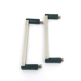 2 x Maniglia Multiuso in Alluminio e Palstica 15cm