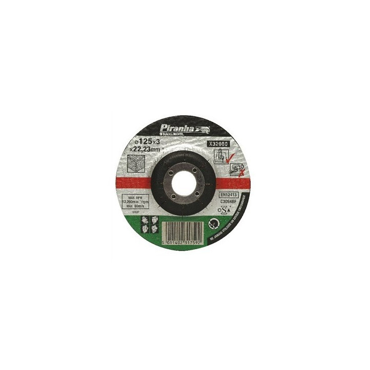 Disc Grinder for Stone 125x3x22,23mm