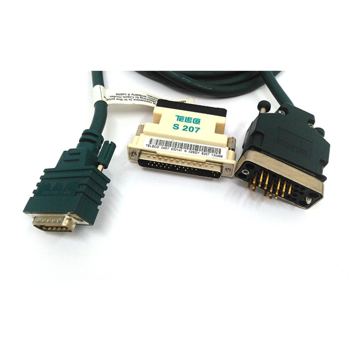 CISCO 72-0791-01 - Cavo Maschio DTE V35MT 3Mt con Adattatore Modem TELECO S207