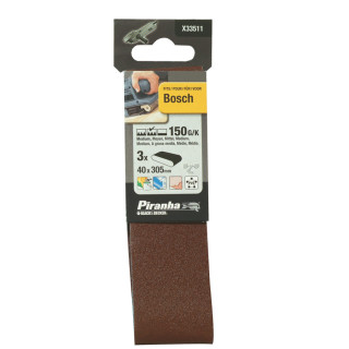 Tapes Abrasives 40x305mm 150G/K
