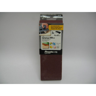 Tapes Abrasives 75x457mm 100G/K