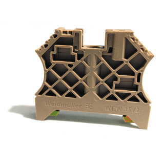 WEIDMULLER WEW 35/2 -Angolo Terminale 56x8x47mm Beige