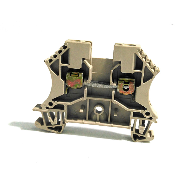 WEIDMULLER WDU 4 - Morsetto Componibile Passante Collegamento a Vite 4mmq 800A 32A Beige