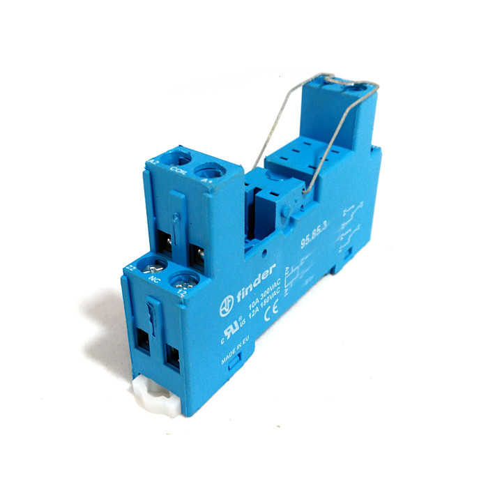 FINDER 95.85.3 - Zoccolo per Rele 10A-300VAC 12A-150VAC