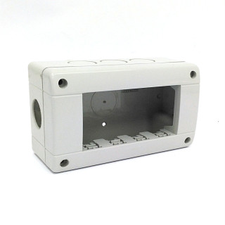 Bticino 24404 - Custodia IDROBOX IP40 4 Moduli - Grigio