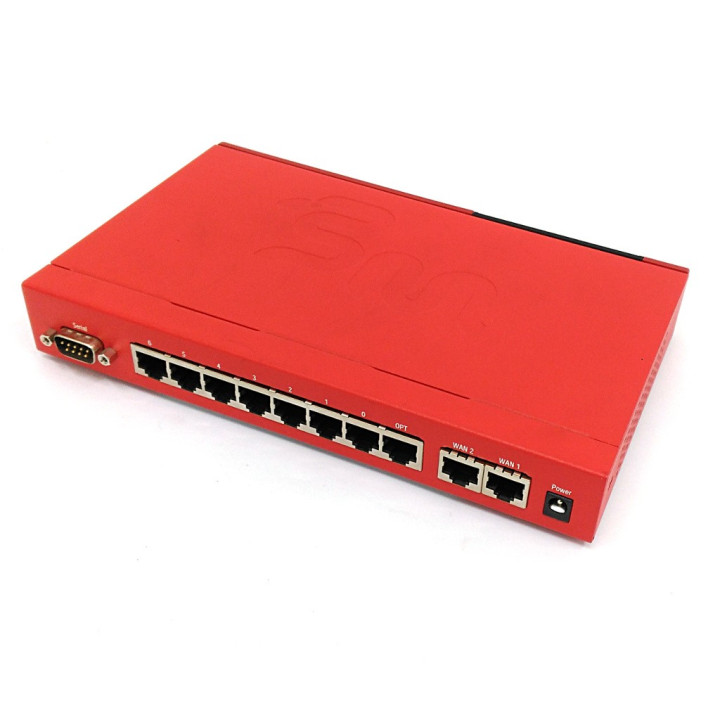 WATCHGUARD TECHNOLOGIES 0791-002 - Firebox di Bordo ESERIES X55E MF16S32E10 - 6 Porte Seriale DB - 9 Interfacce - Rosso