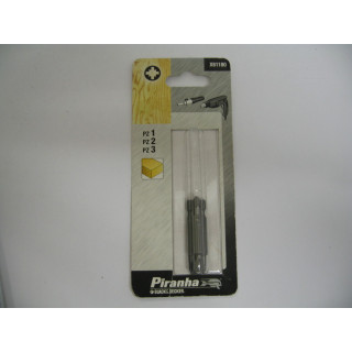 Insert Cross PZ 1-2-3 Drill and Screwdriver 50mm