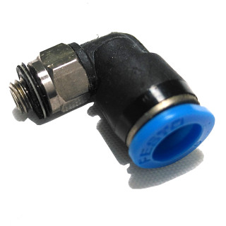 FESTO QSML-M5-6 - Raccordo a L Filettato Maschio M5 per Tubo da 6mm 14Bar