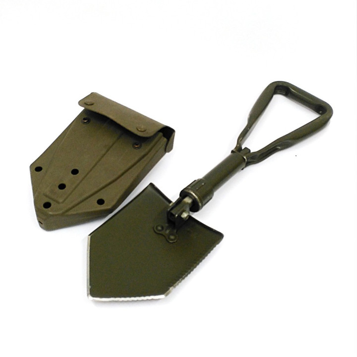 OFW 8465 - Pala Pieghevole con Portapala in Gomma Esercito Olandese