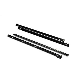 Coppia Guide Scorrevoli per Cassetto 55Cm - Nero
