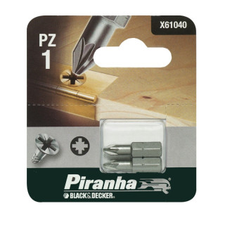 Insert Cross PZ 1 Drill and Screwdriver 25mm