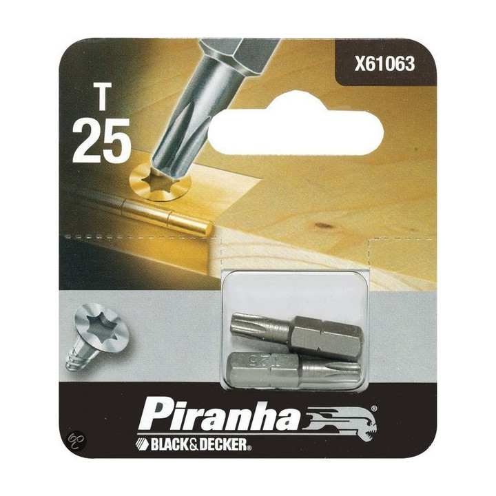 Insert TORX 25 Drill and Screwdriver 25mm