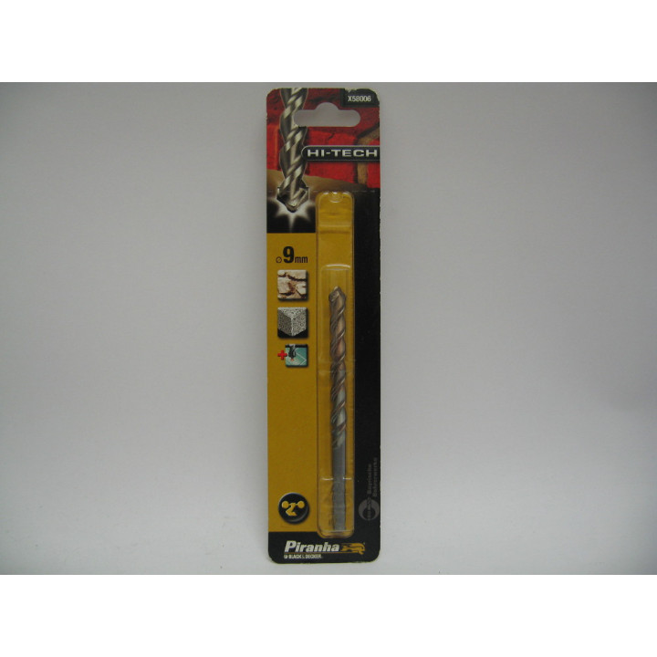 Tip Drill HI-TECH Masonry 9mm