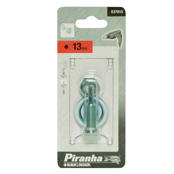 Piranha X37015 Alberino di Fissaggio 13mm per Trapano