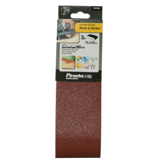 Tapes Abrasives 75x510mm 60G/K
