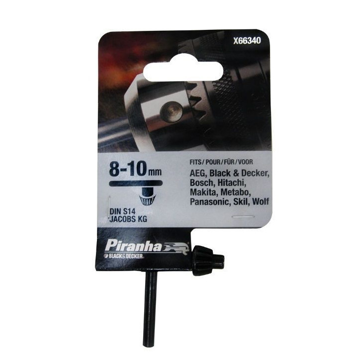 Piranha X66340 - Chiave per Mandrino 8-10mm