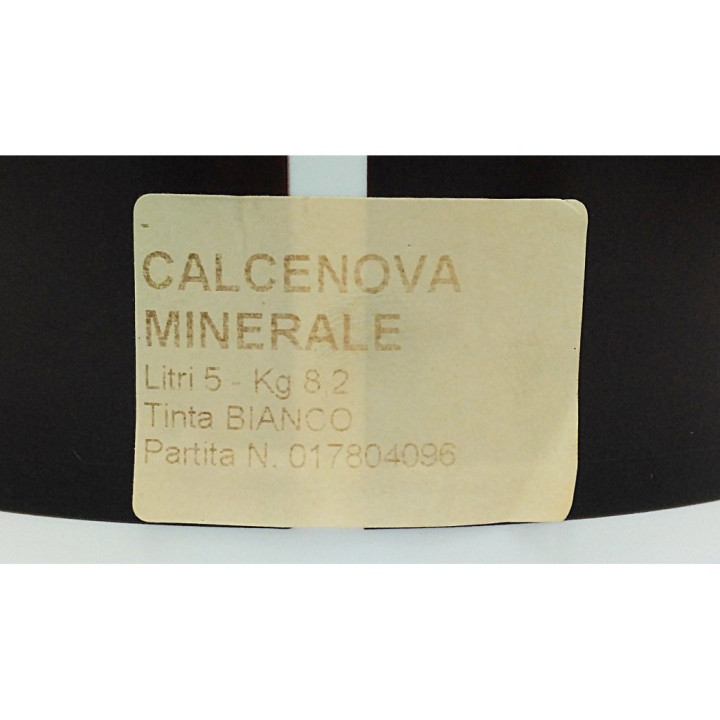 CALCENOVA MINERALE tinta bianco Arte Nova Lt. 5