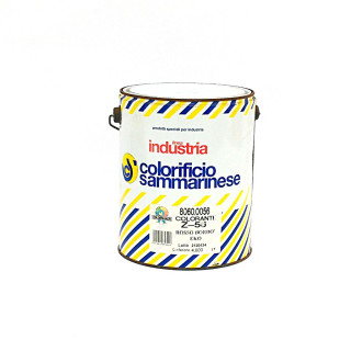 Colorificio Sammarinese 8060.0056 - Colorante Z-56 Rosso Bordò Eko - 4Lt