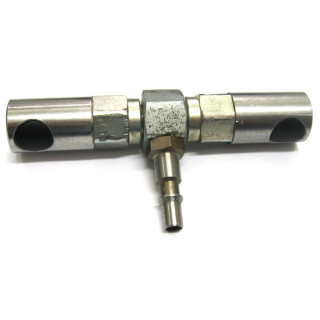 OEM - Raccordo Rapido Completo di Innesto Rapido per Aria Compressa in Acciaio Inox - Misure 12,5x6