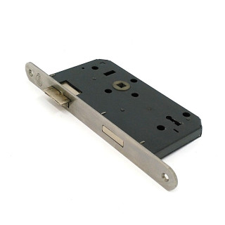 LITTO - Serratura per Porte Interne - Misure 16,5x9 - Argento