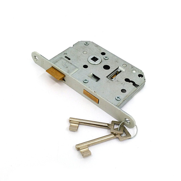 NEMEF - Cilindro Laccato Piastra Frontale per Porte - Misure 11,7x8