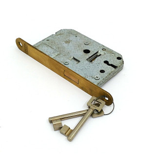 NEMEF 01178570 - Piastra Laccata di Blocco Anteriore per Porte - Misure 8x11,7 - Dorata