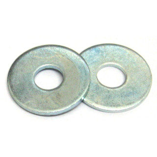 OEM - 2 x Rondelle Piane Zincate - Diametro