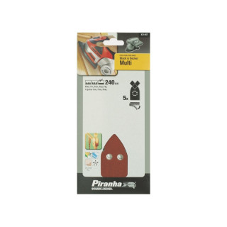 Set of Sheets Abrasive Sanding Black Decker Multi 240G/K