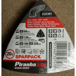 Set Sheets Abrasives Grain Mixed for Sander