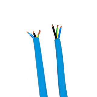 Cavo Multifilo Blu 2x2.5mm + N - 2.50M