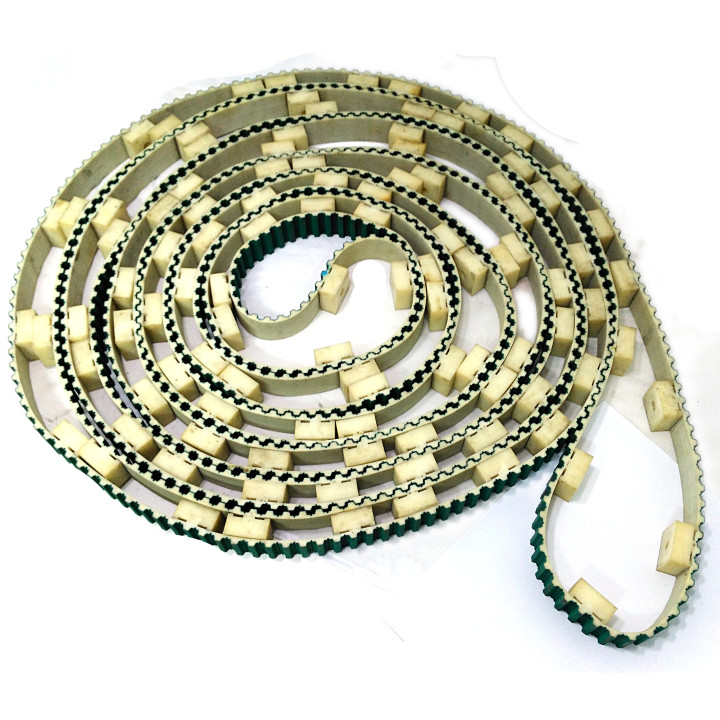 CNC 3D - Cinghia Dentata di Transmissione con Ancoraggio 1050 Denti, Passo 10mm