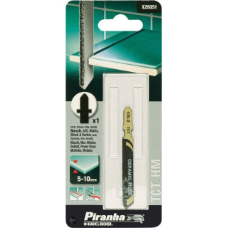 PIRANHA X26051- Lame per Seghetto per Ceramica 5-10mm